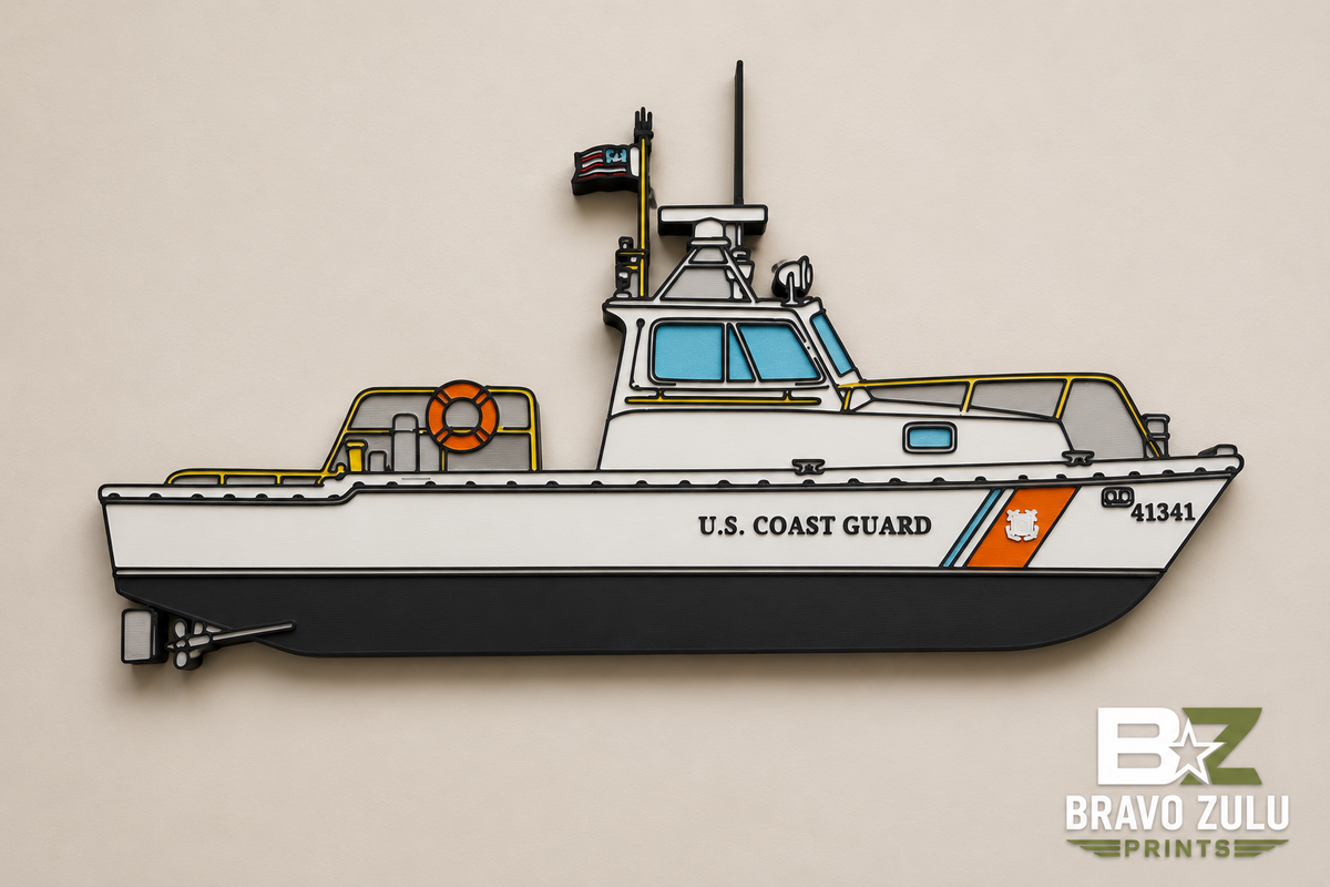 USCG 41 UTB | 3D Printed Wall Art