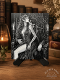 ACOTAR Inspired Feyre & Rhysand | 3D Printed Canvas Art