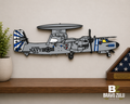 US Navy E-2D Hawkeye | 3D Printed Wall Art