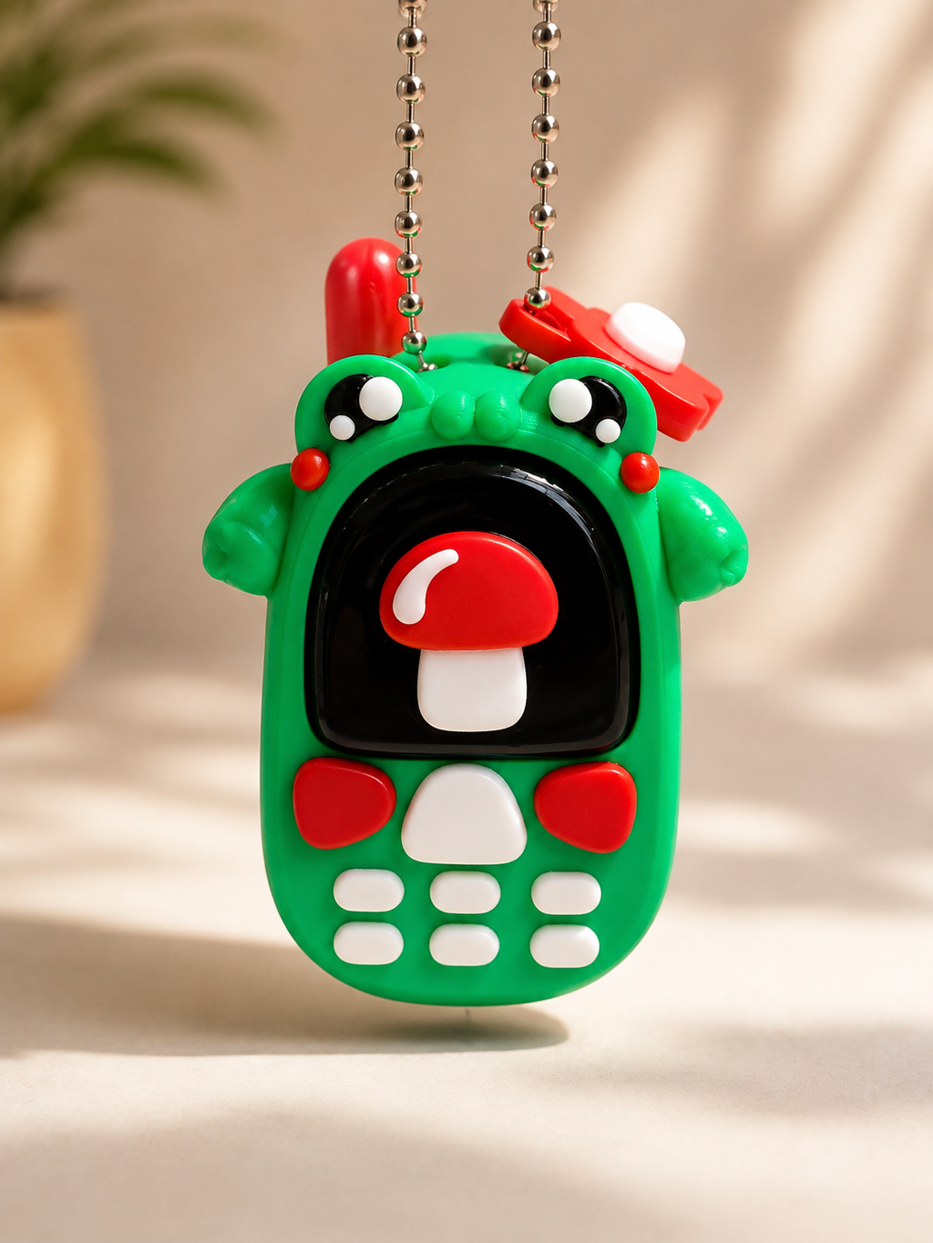 Froggy Cellphone Keychain