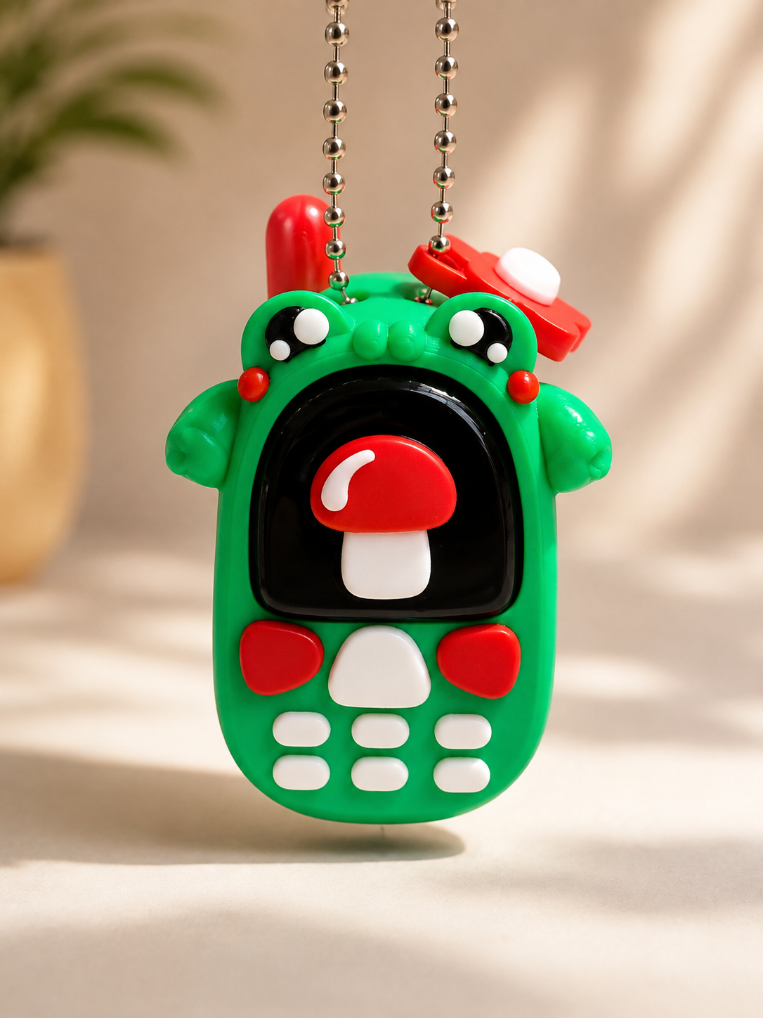 Froggy Cellphone Keychain