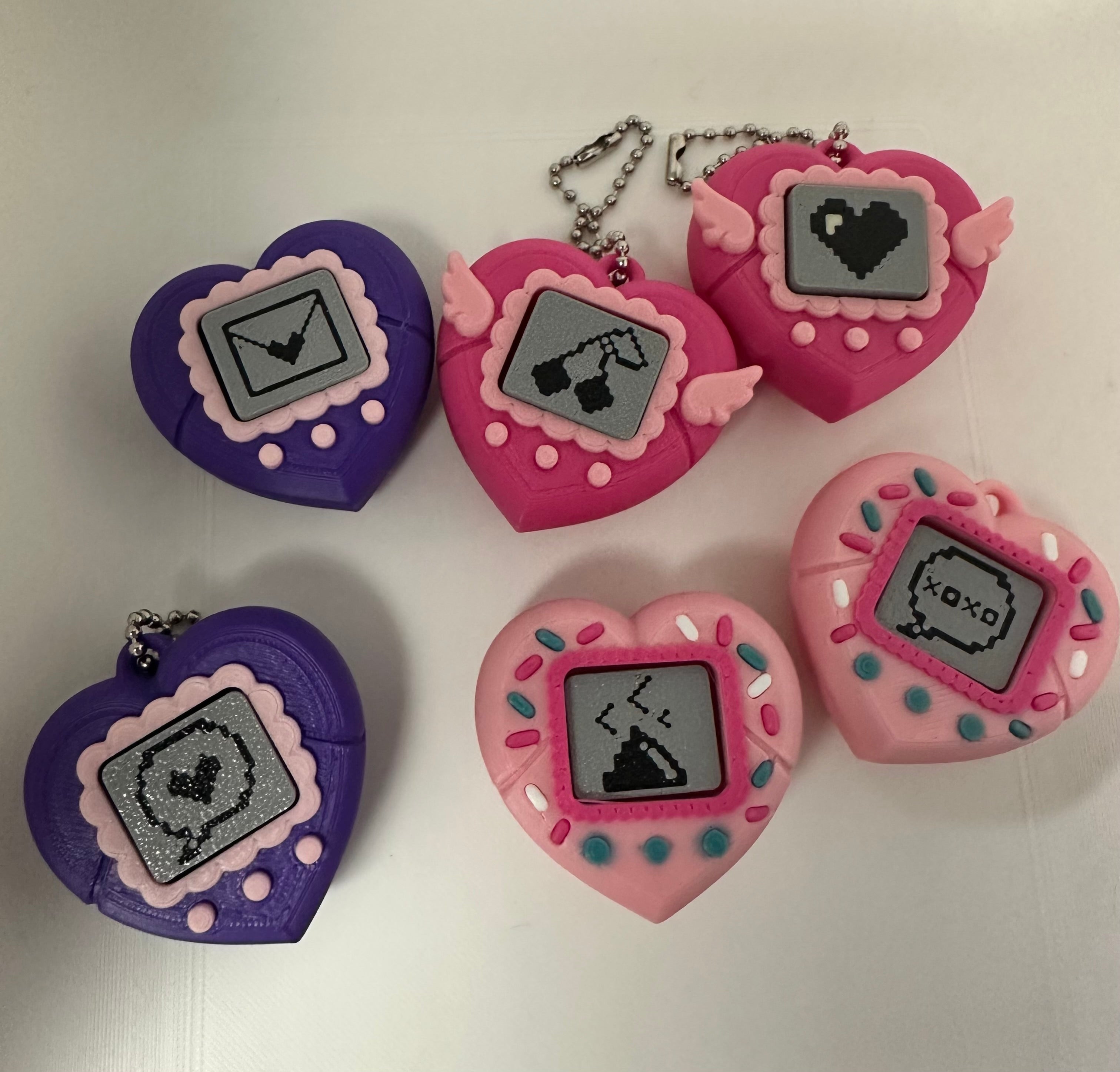 Retro Heart Pixel Pals