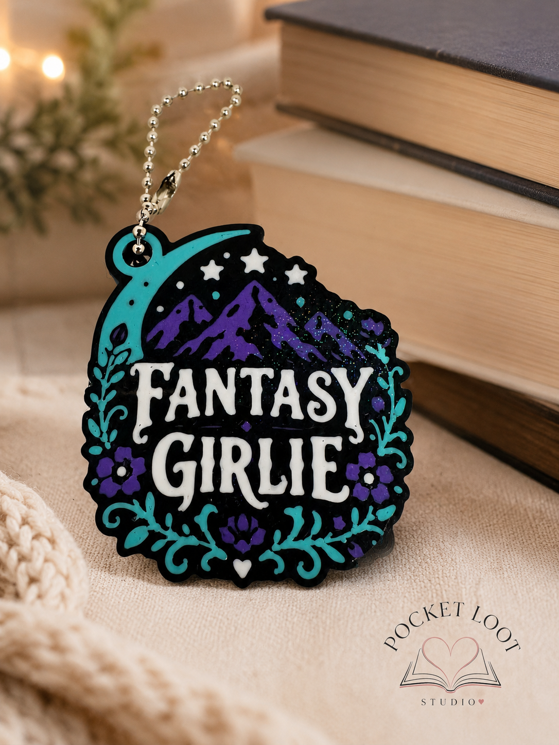 Fantasy Girlie Keychain